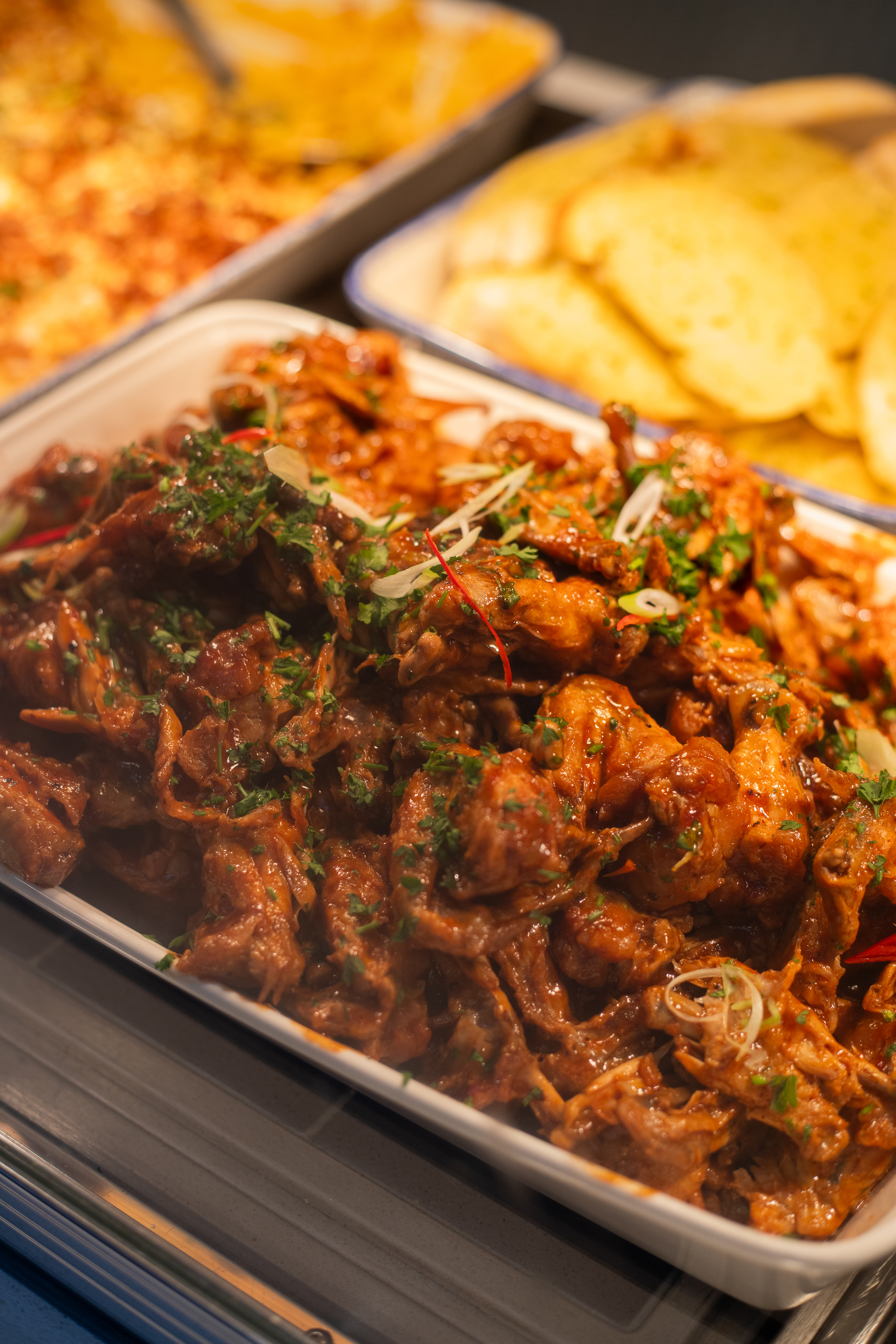Food available at The Kitchen