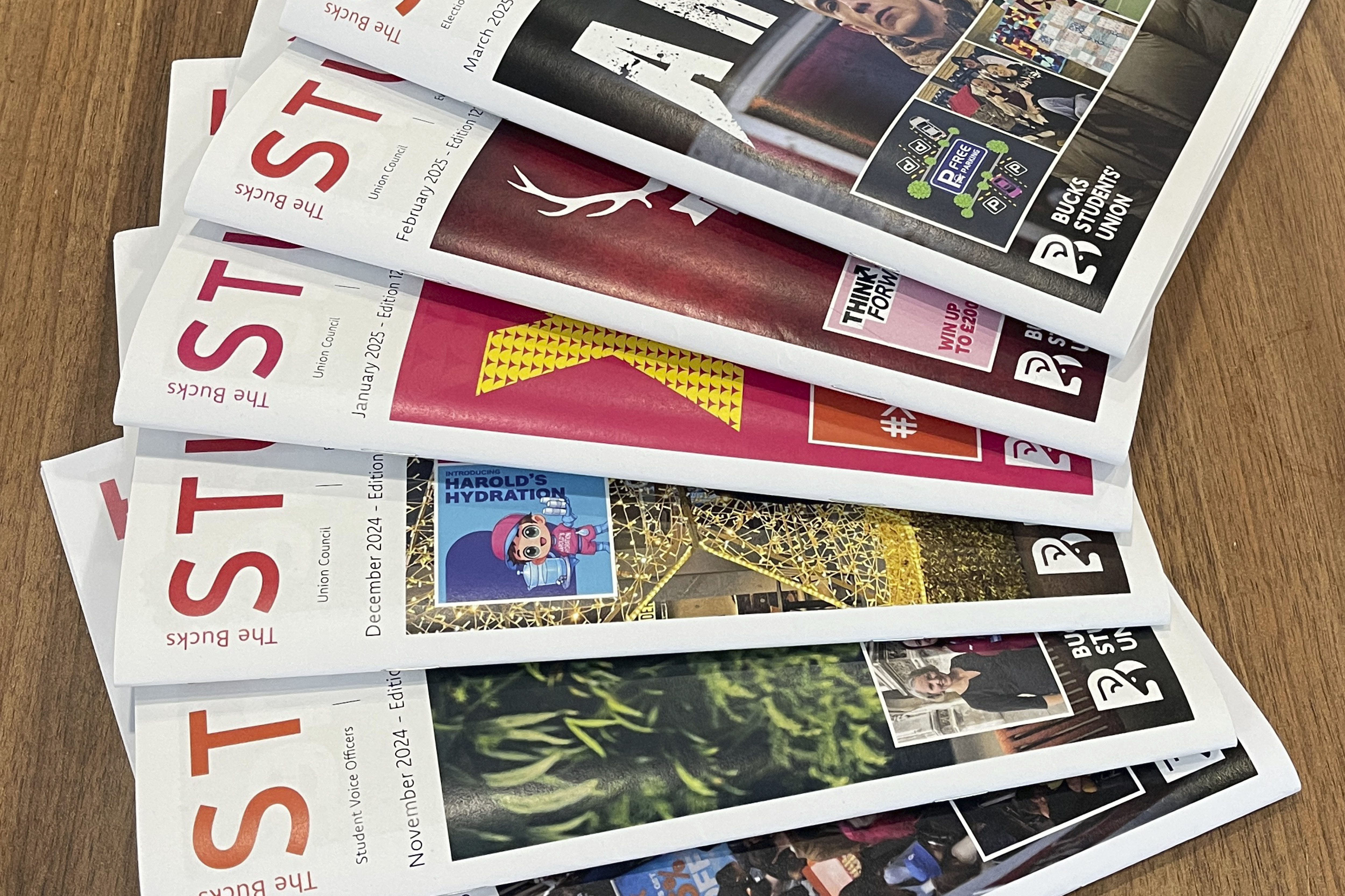 Read the current issue of The Bucks Student here